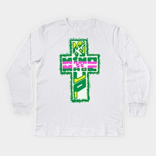 Jesus My Mind is Made Up Kids Long Sleeve T-Shirt